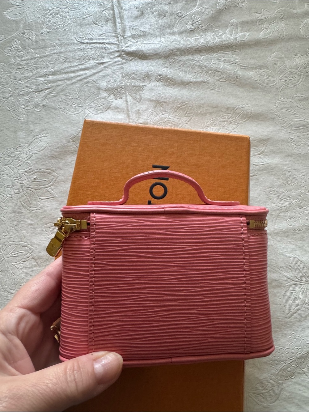 Louis Vuitton Pink Epi Leather Nice Beauty - Picture 3 of 7